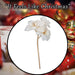 Christmas Amarylis Spray Decoration 56cm x 22cm Cream X 1