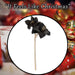 Christmas Amarylis Spray Decoration 56cm x 22cm Black X 1