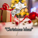 Christmas Amarylis Spray Decoration 56cm x 22cm Silver X 1