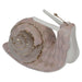 Christmas Velvet Snail Decoration 14cm x 21cm Brown X 1