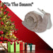Christmas Velvet Snail Decoration 14cm x 21cm Brown X 1