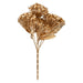 Christmas Metallic Hydrangea Bush 33cm x 22cm Gold X 1