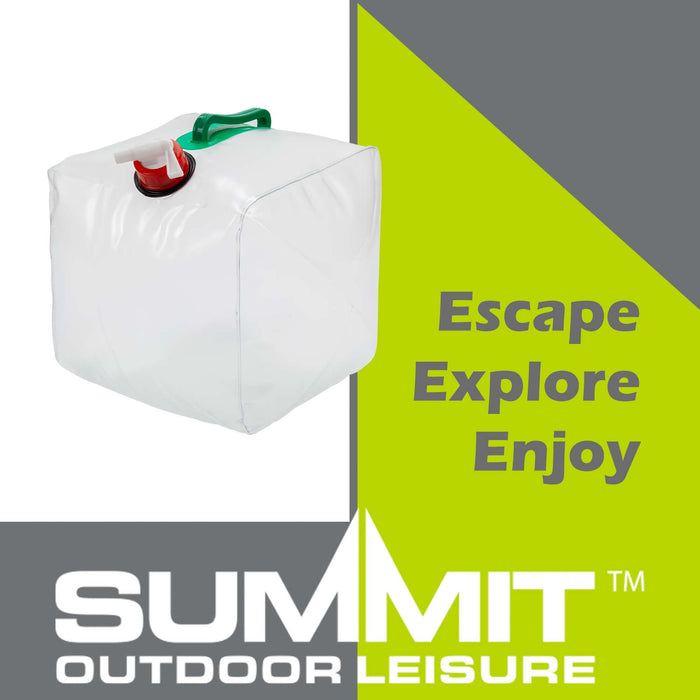 10L Water Carrier Easy, Durable, Pack Away 10L Clear 10L X 1