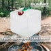 10L Water Carrier Easy, Durable, Pack Away 10L Clear 10L X 1