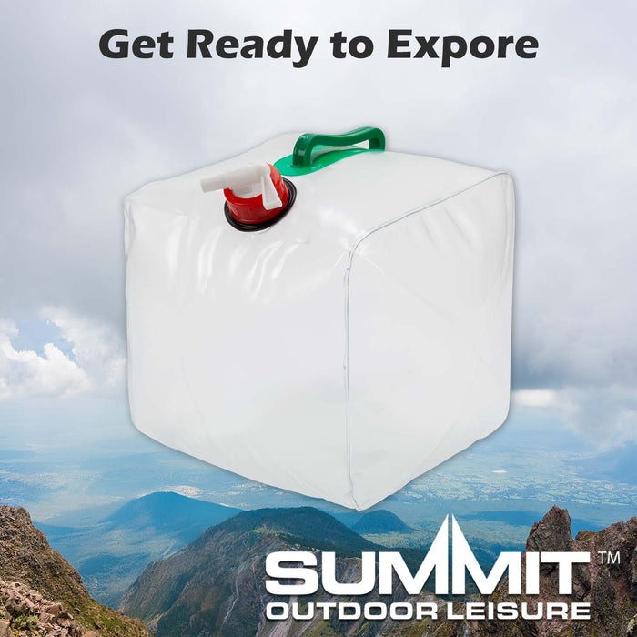10L Water Carrier Easy, Durable, Pack Away 10L Clear 10L X 1