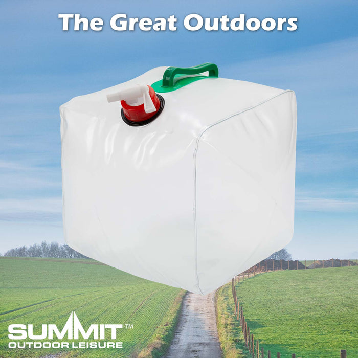 10L Water Carrier Easy, Durable, Pack Away 10L Clear 10L X 1
