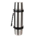 Insulated Stainless Steel Water Bottle | 1L Vacuum Flask, 2 Cups