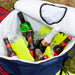 Cooler Bag On Stand Folding Cooling Storage Standing Indigo