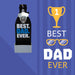 Best Dad Bottle Opener Best Dad Ever Fathers Day Gift Present, Bithday  Black