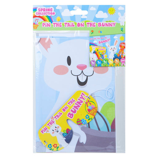 Easter Pin the Tial on the Bunny Game 50cm x 63cm Multicolour X 1