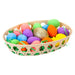 Easter Basket Golden Egg Hunt Set 4.5cm x 20.5cm Multicolour X 1