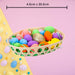 Easter Basket Golden Egg Hunt Set 4.5cm x 20.5cm Multicolour X 1