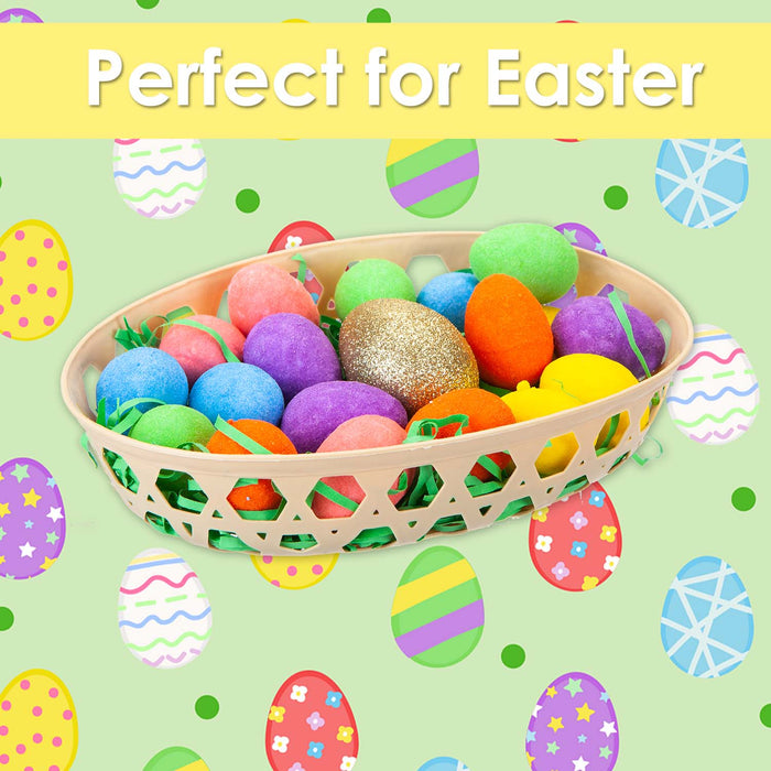 Easter Basket Golden Egg Hunt Set 4.5cm x 20.5cm Multicolour X 1