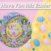 Easter Paper Plate Picnic-Party Accessories Easter Bunny Design 8 Pack - 7 "