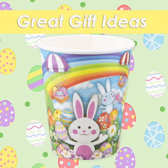 Easter Paper Cups Picnic-Party Accessories Bunny Design 8 Pack