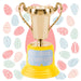 Easter Egg Hunt Trophy 13cm x 7cm Gold X 1