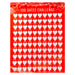 Valentines 100 Dates Scratch Off Challenge 34cm x 22cm Red X 1
