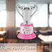 Best Teacher Trophy School End of Year Gift Novelty Fun Present Silver