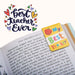 Best Teacher Magnetic Book Marks School End Year Gift Pack of 4 Multi Coloured