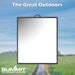 Utility Mirror Standing-Hook Blue-Black Or Red 11. 5cm x 16. 5cm Colour Varies X 1