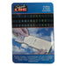Luggage Address Tags  Self Laminating Travel Tags Suitcase Bag 2 Piece White