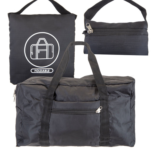 Foldable Travel Bag Air Cabin Duffle Black