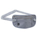 RFID Travel Money Belt Waist Wallet Against Theft Security Pouch Holder  Grey