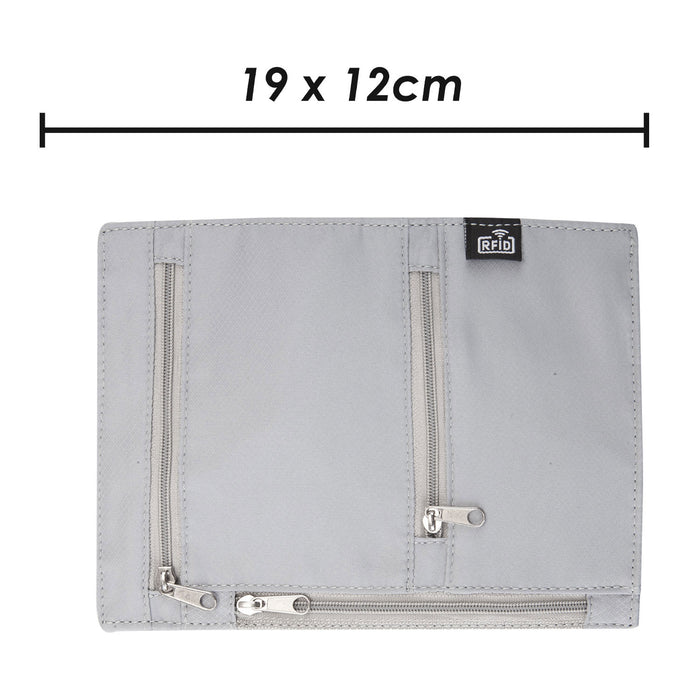 Wallet RFID Neck Support Against Theft Security Pouch Holder