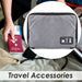 Travel Case Organiser  Phones Tablets Passport, Accessories Case Holder  Grey