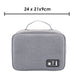 Travel Case Organiser for Cables Leads and Accessories Holder