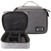 Travel Case Organiser Phones Tablets Passport Cables Leads Accessories  Grey