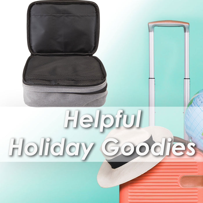 Travel Case Organiser Phones Tablets Passport Cables Leads Accessories
