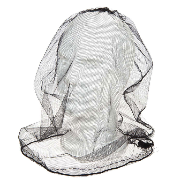 Head Mosquito Net Insect Repellentn Midge Extra Fine Holes Netting
 50cm Black