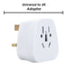 World Plug Adaptor Universal Plug Adaptor Travel Adaptor Accessory  White