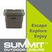 Storage Box 30L Carry Handles Camping Box Dry Storage Green 36 x 36 x 39cm