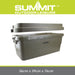 Storage Box 70L Carry Handles Camping Dry Green