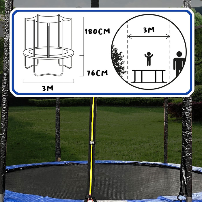 Trampoline with Safety Net - Outer Net 10ft