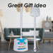 Toilet Brush And Holder White With Wrap Card White - 35cm x 10cm
