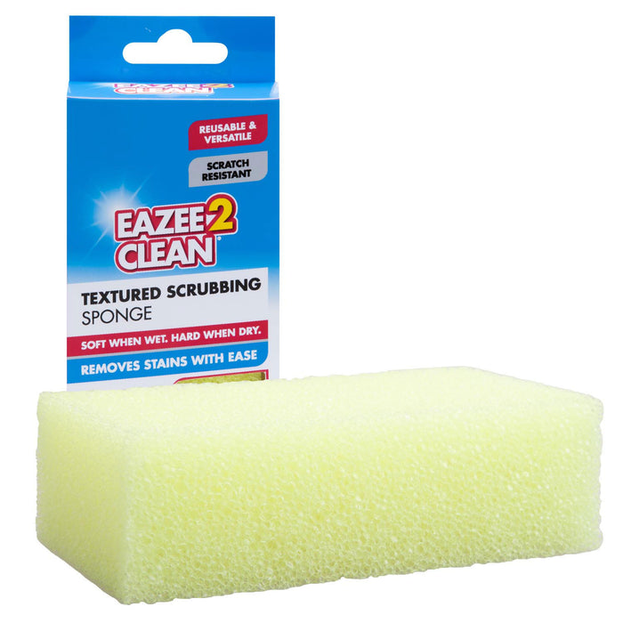 Scrubbing Sponge Cleaning Accessory Tough Kitchen 6.5 x 11.5 x 3.5cm Yellow