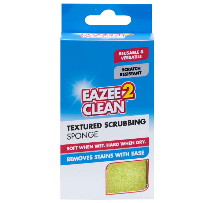 Scrubbing Sponge Cleaning Accessory Tough Kitchen Yellow
