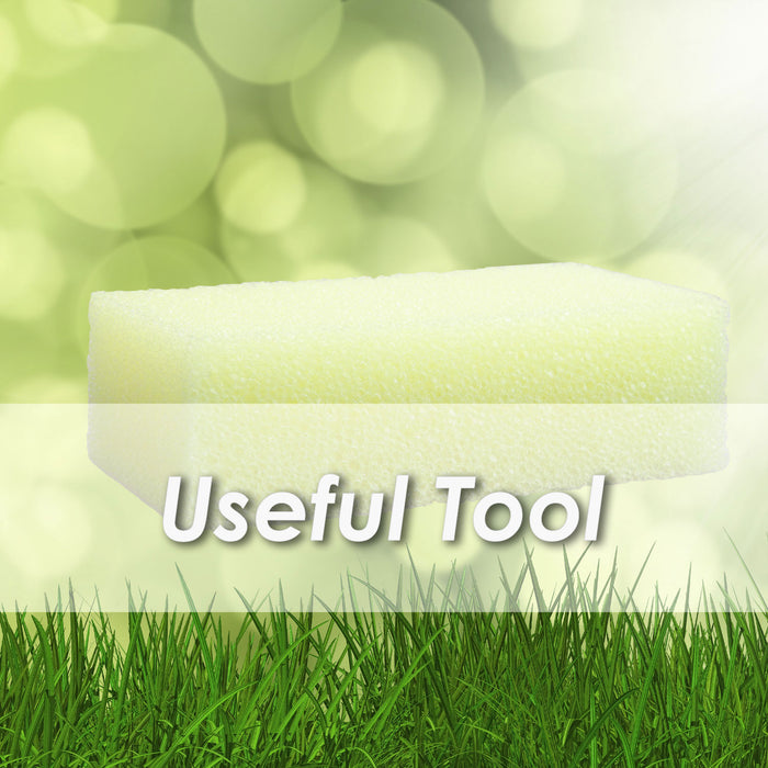 Scrubbing Sponge Cleaning Accessory Tough Kitchen Yellow