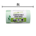 Refuse 20 PK 5L Food Bags/Sacks Strong Secure