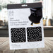 Air Fryer Liner Square 2 Pack Reusable Non Stick PTFE Liners 20 x 20cm Black