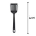 Slotted Turner Heat Resistant Turner Kitchen Recycled Materials 32cm Black