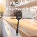 Slotted Turner Heat Resistant Kitchen Recycled Materials Black