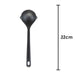 Ladle Heat Resistant Ladle Kitchen Recycled Materials 32cm Black