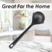 Ladle Heat Resistant Ladle Kitchen Recycled Materials 32cm Black