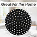 Air Fryer Silicone Liner Round Reusable Non Stick Liners for Food Grey