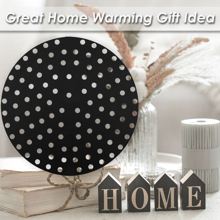 Air Fryer Silicone Liner Round Reusable Non Stick Liners for Food 20cm Grey