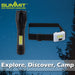 Torch Set 3W Focus Beam Head Light USB rechargeable, 3 Hours Charge